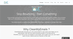 Desktop Screenshot of cleanmyemails.com