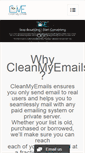 Mobile Screenshot of cleanmyemails.com